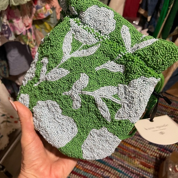 Beaded Rose Drawstring Bucket Bag - Kate Spade + Target - Picture 5 of 5